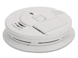 Smoke Alarm with smoke